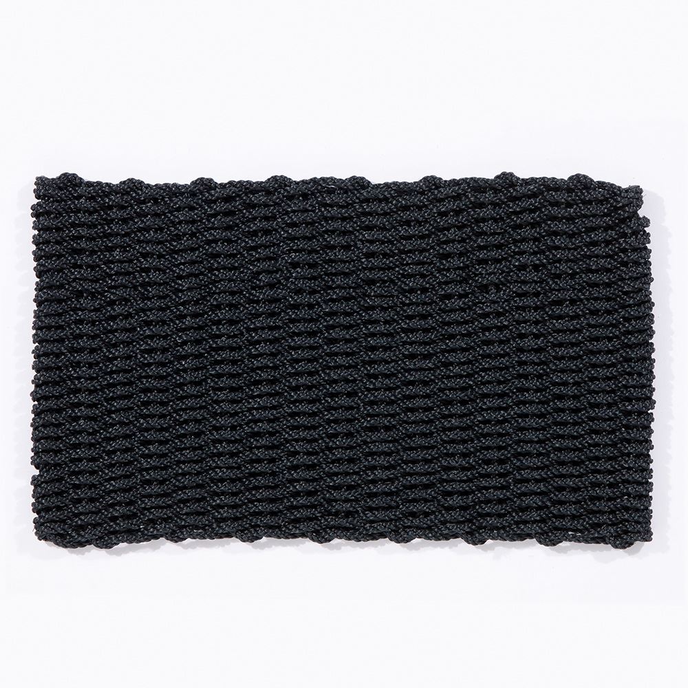 Didsbury Braided Polypropylene 45x75cm Navy Doormat