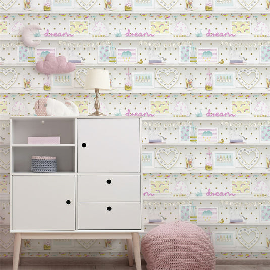 Girl's Life Multi Wallpaper sw12