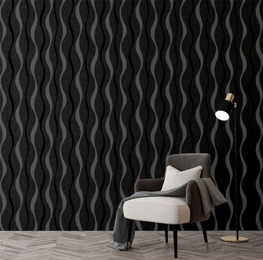 Ribbon Geo Black sw12