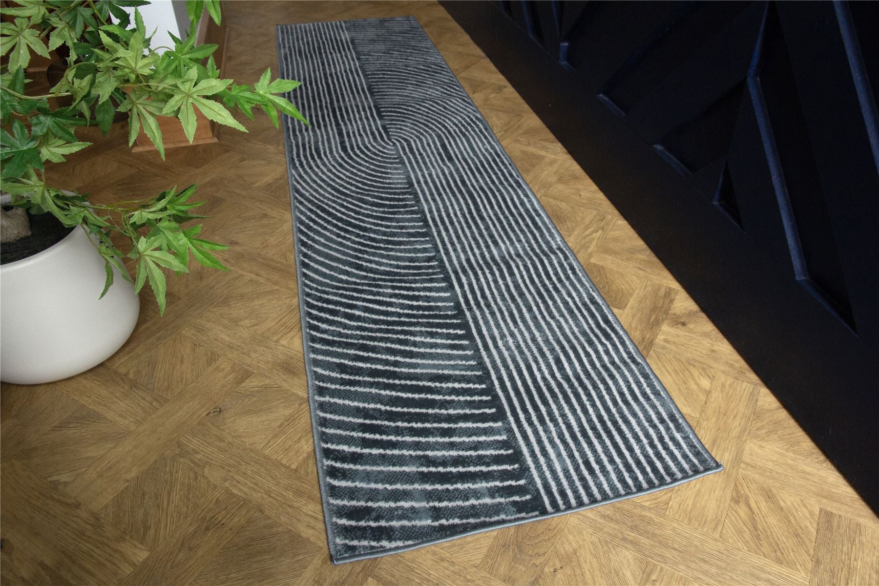 Muse Zen Navy 60 x 230cm Runner