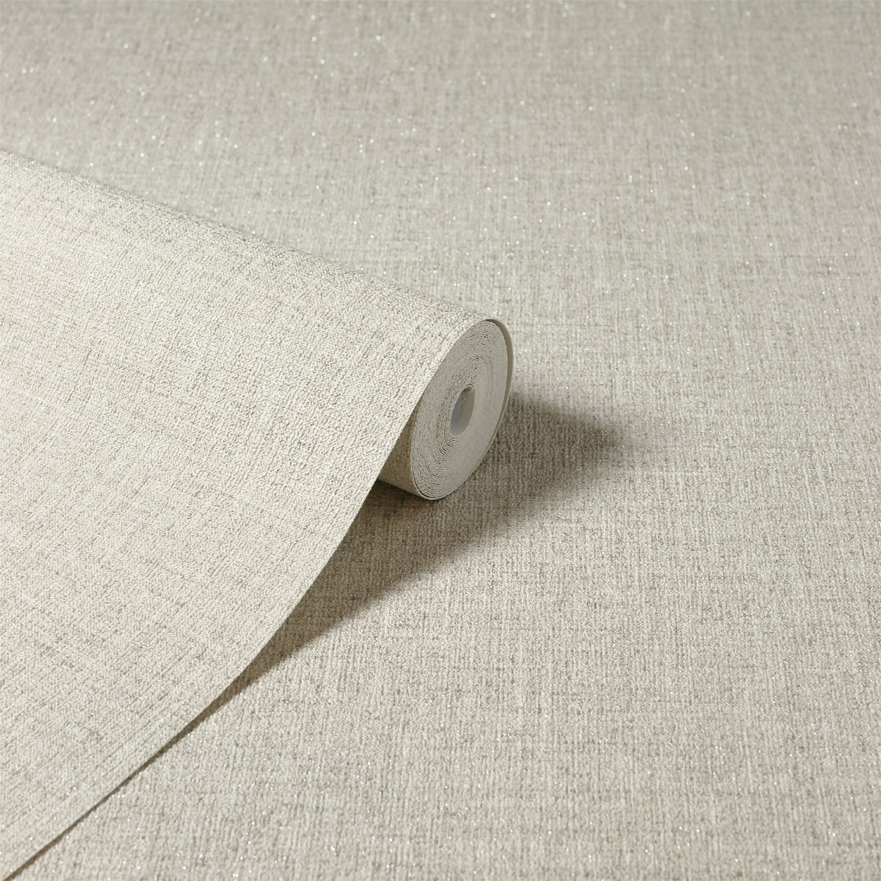 Luxe Hessian Taupe Wallpaper