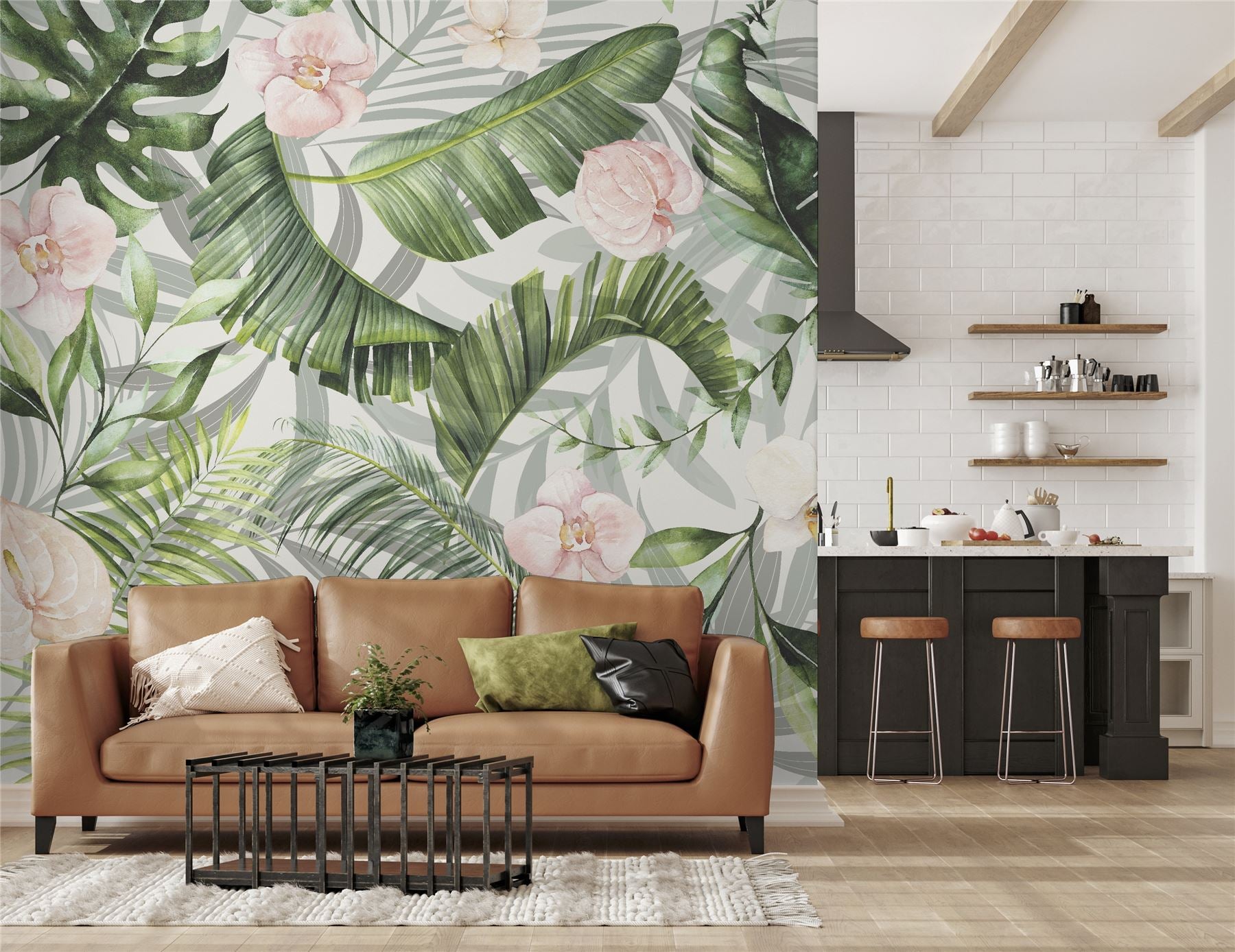 Bright Tropic Mural 3 x 2.8m sw12