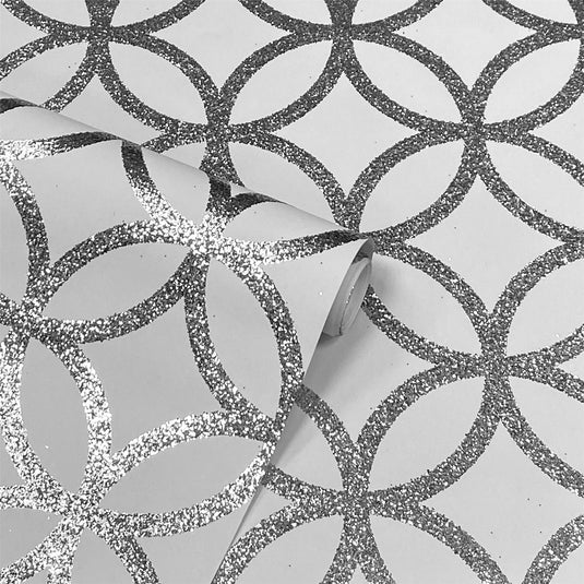Sequin Geo Wallpaper
