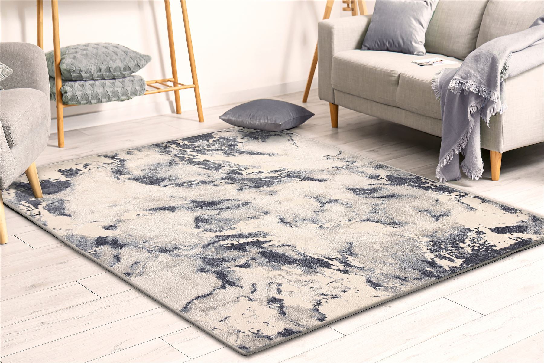 Muse Bahia Marble Navy Rug
