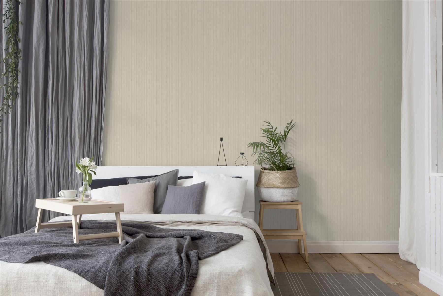 Silk Cascade Wallpaper