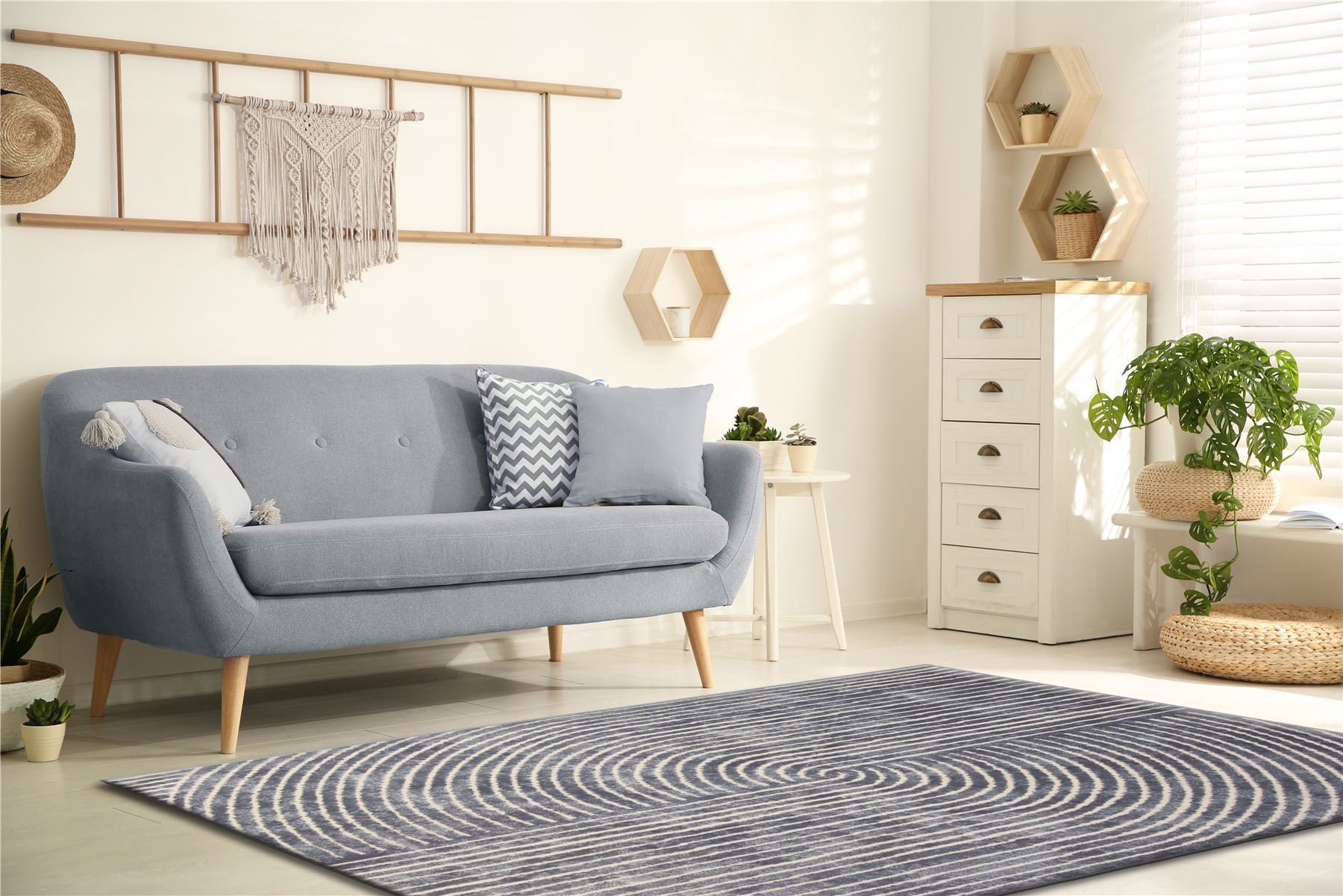 Muse Zen Navy Rug