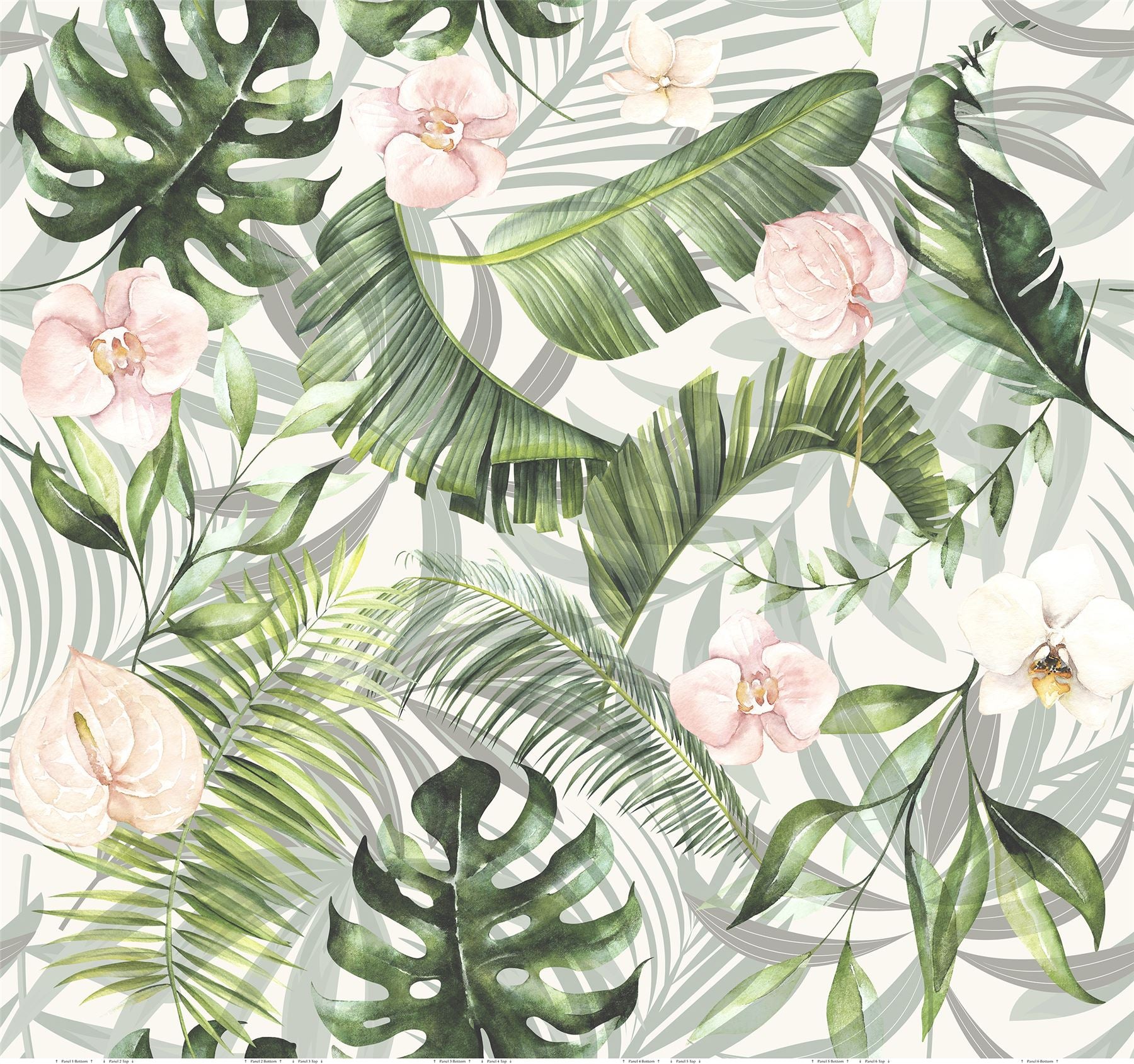 Bright Tropic Mural 3 x 2.8m sw12