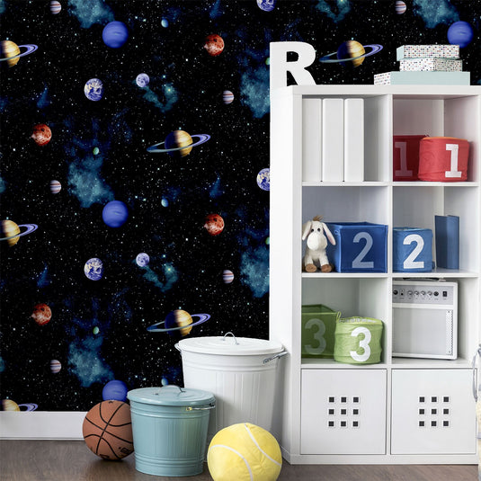 Cosmos Charcoal Wallpaper sw12