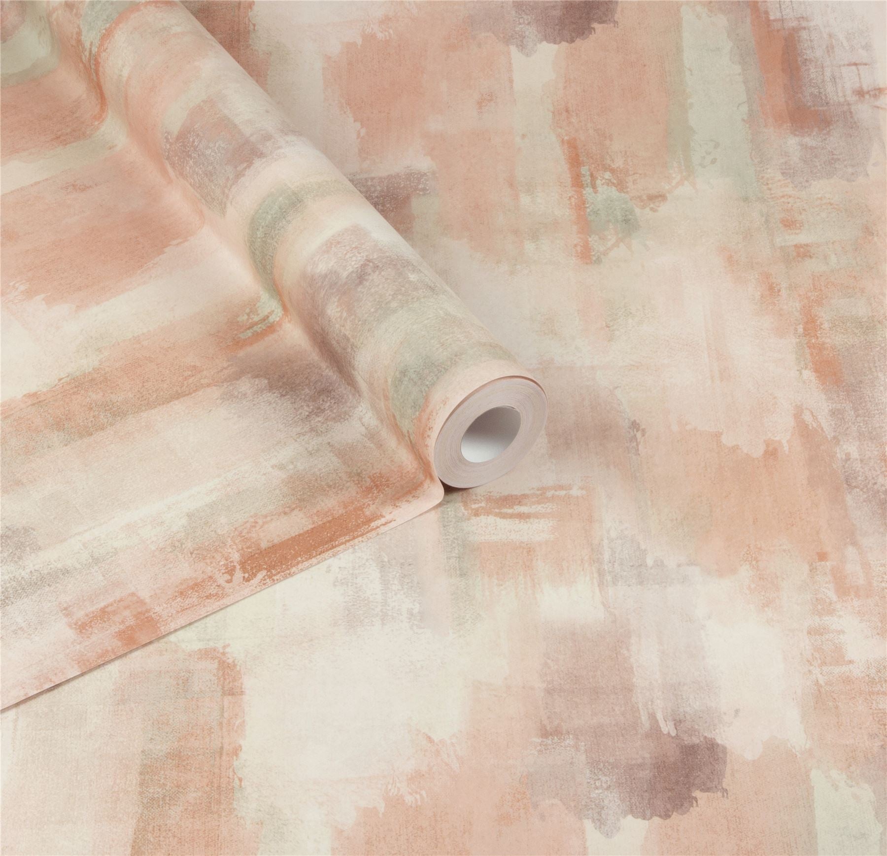 Painterly Pattern Neutral Wallpaper