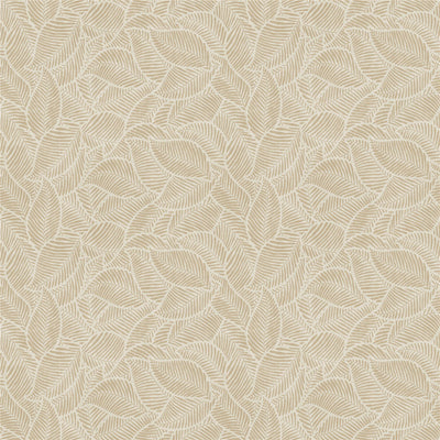 Leaf Print Rust Wallpaper