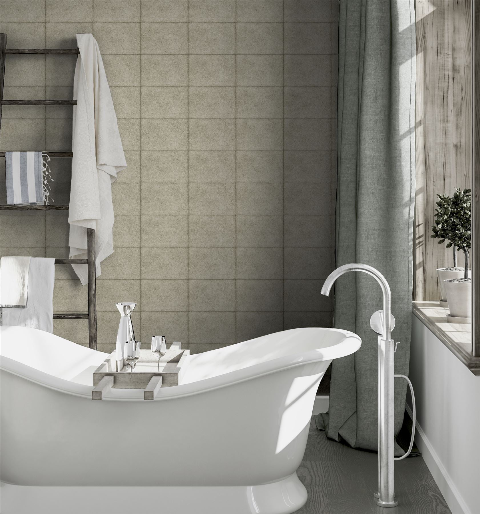 Urban Block Wallpaper