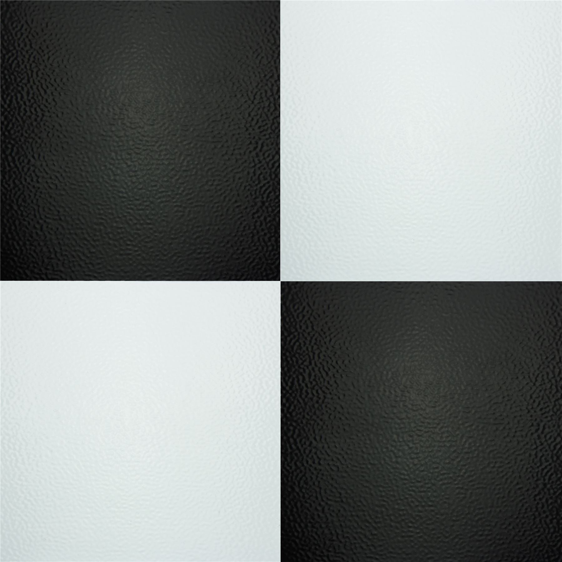 Floor Tile Plain 30.5x30.5cm Black & White (10 Tiles Per Pack) - sw6