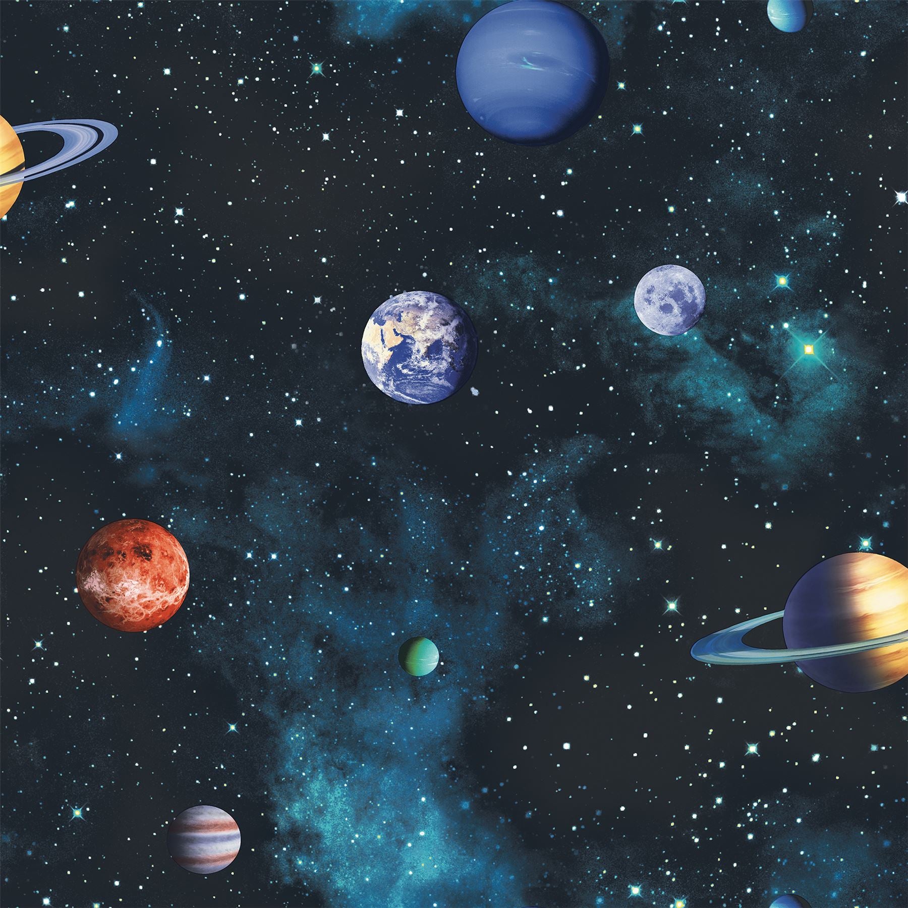 Cosmos Charcoal Wallpaper sw12