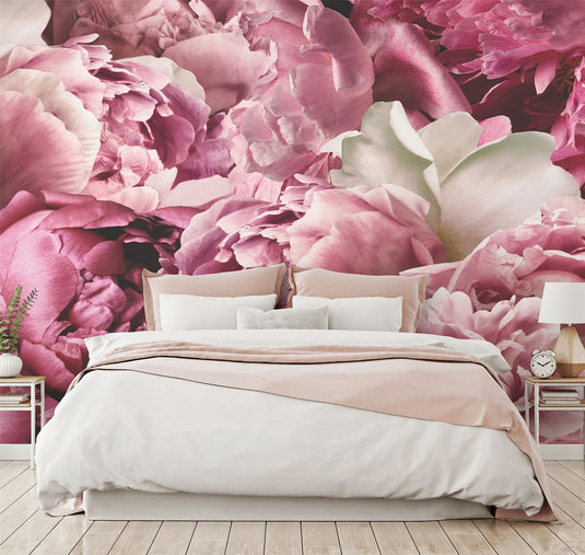 Peonies Mural 3 x 2.8m sw12