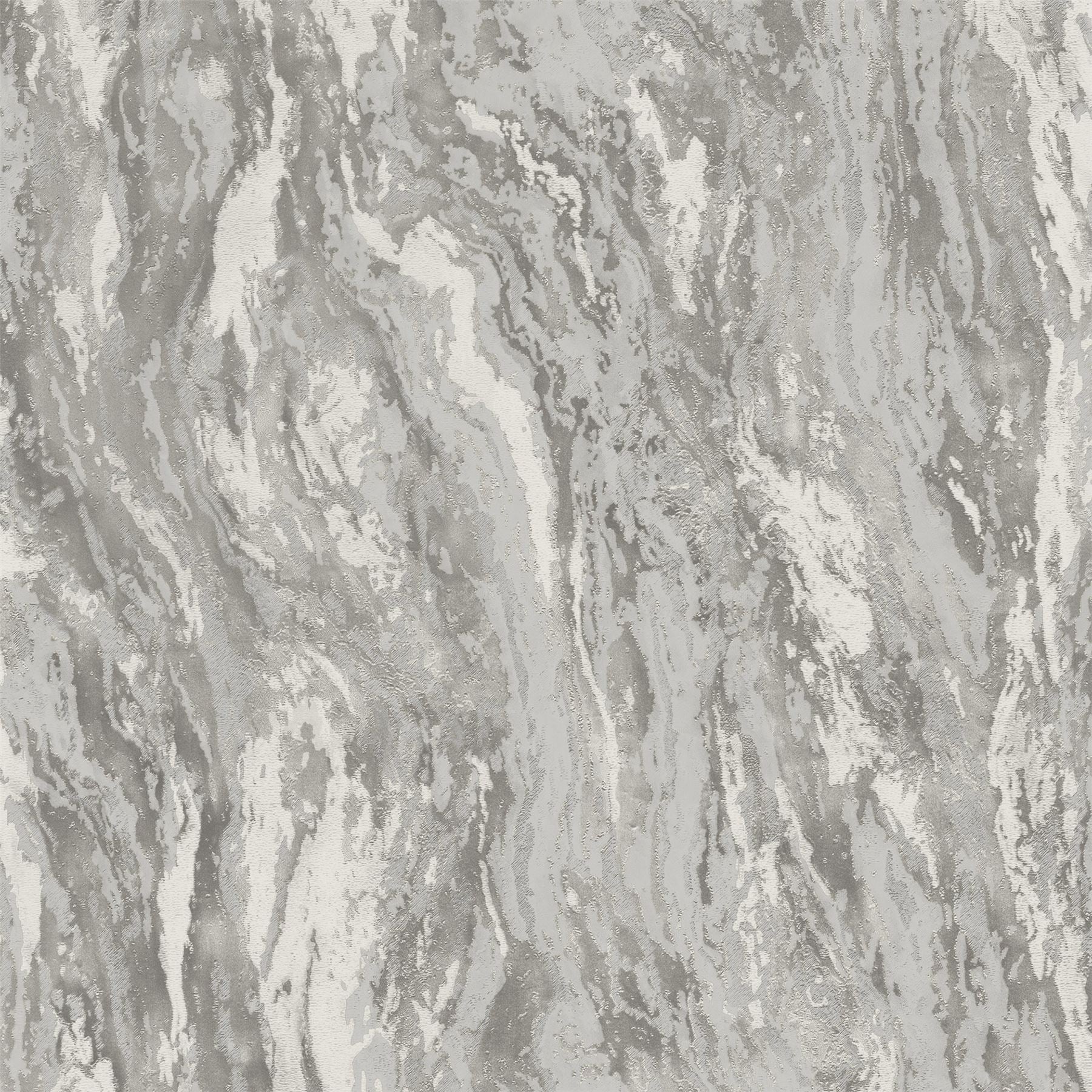 Luxe Texture Pewter Wallpaper