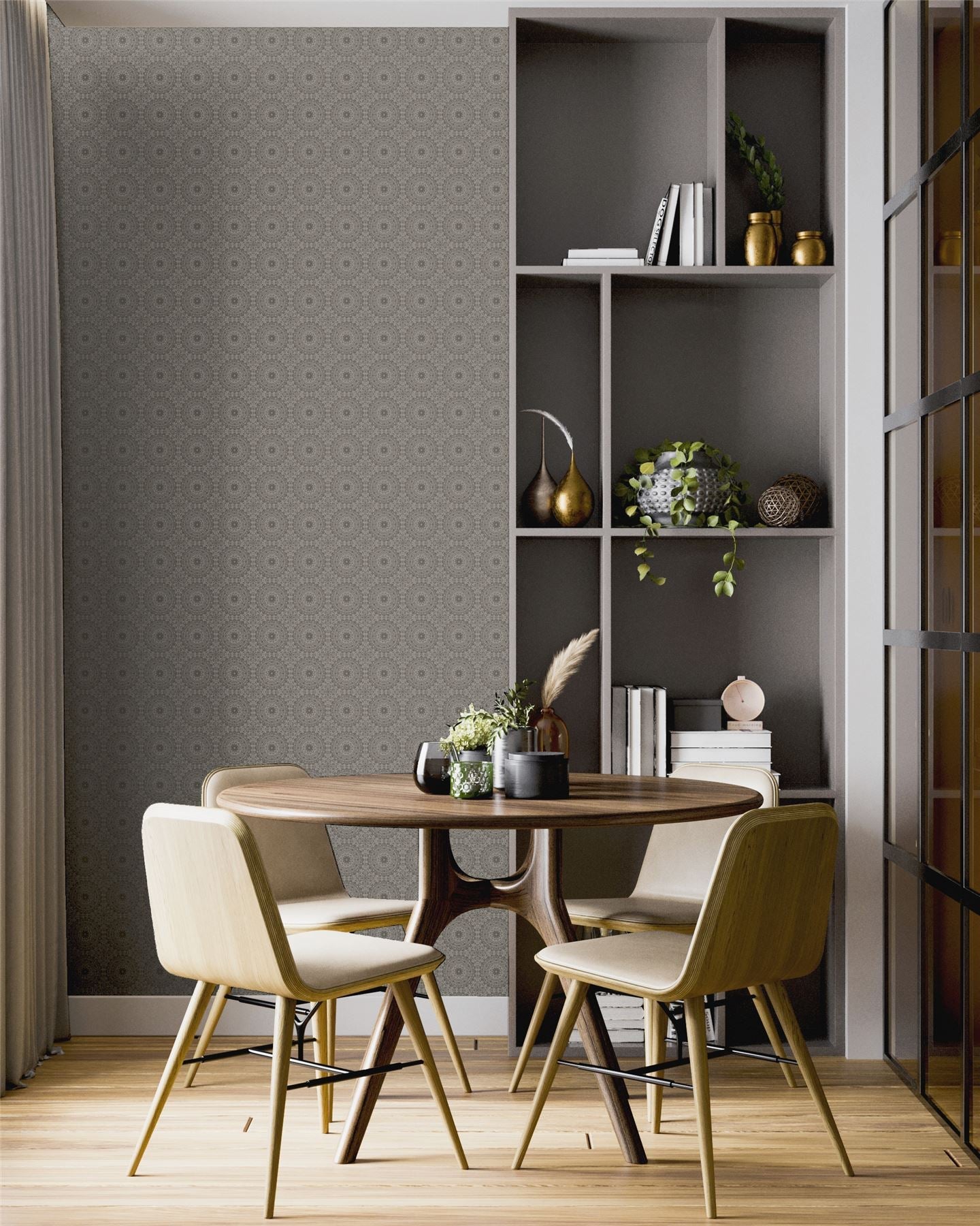 Symmetrical Chic Wallpaper