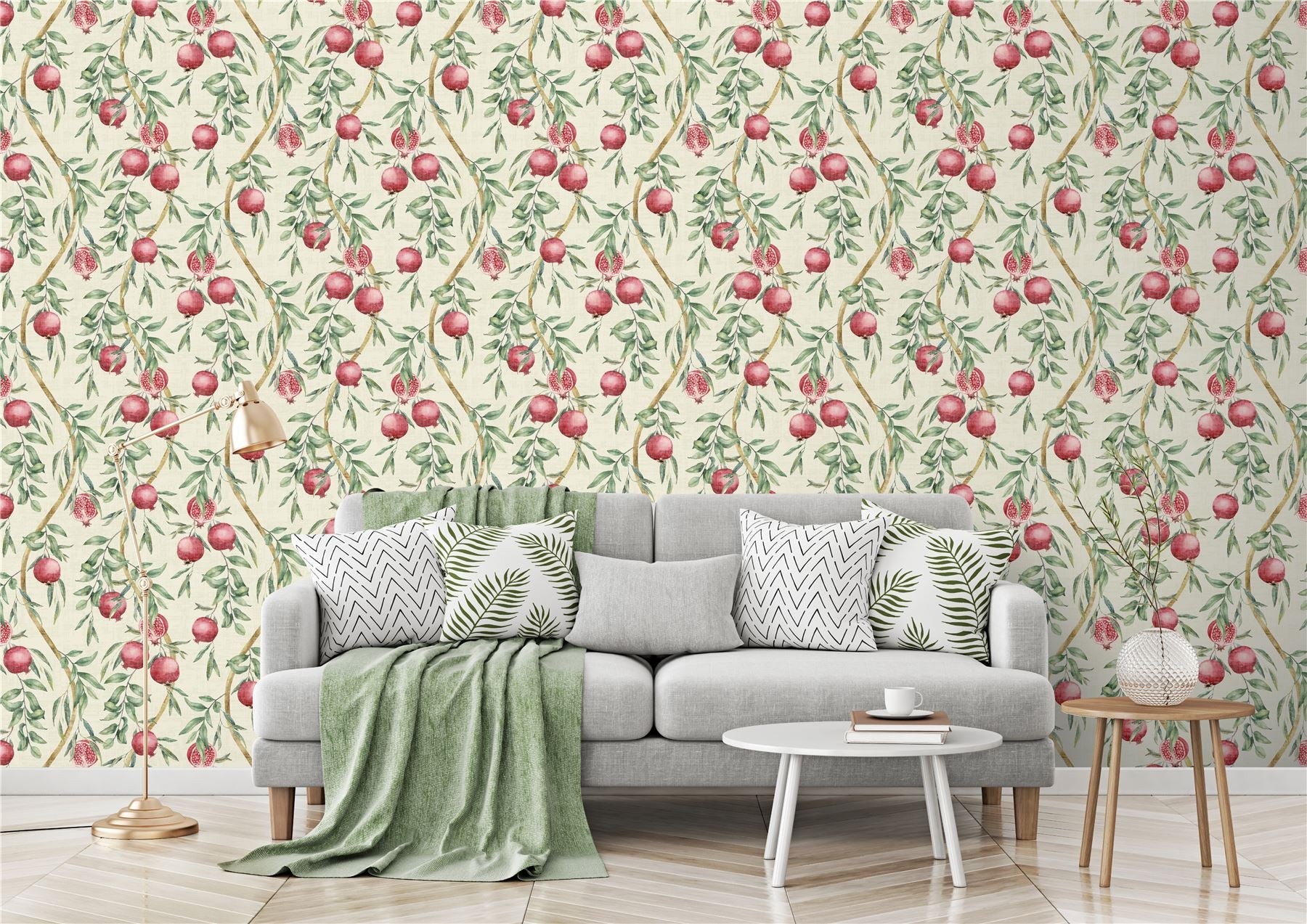 Pomegranate Trail Wallpaper