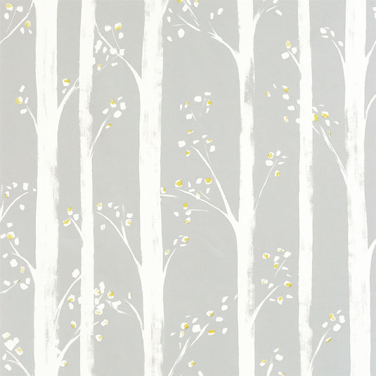 Pretty Trees Ochre/Grey sw12