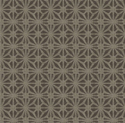Moorish Mosaic Chocolate Brown Wallpaper