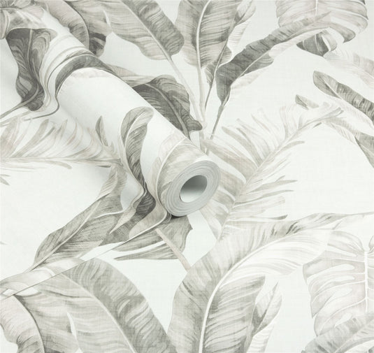 Palm Springs Taupe Wallpaper
