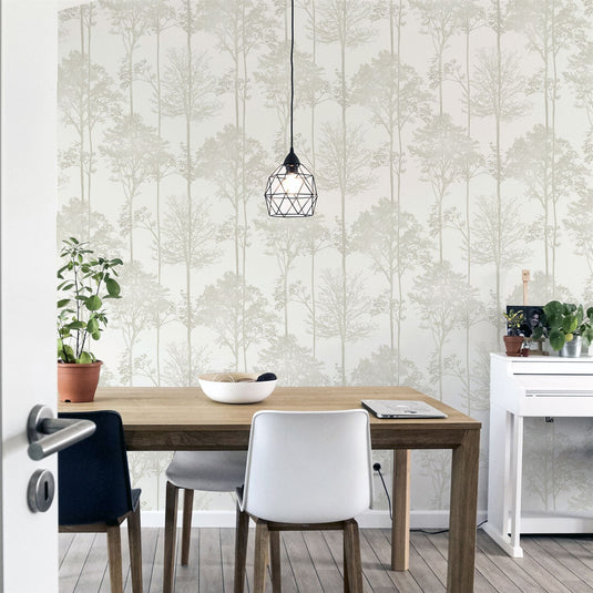 Stardust Tree Neutral Wallpaper sw12