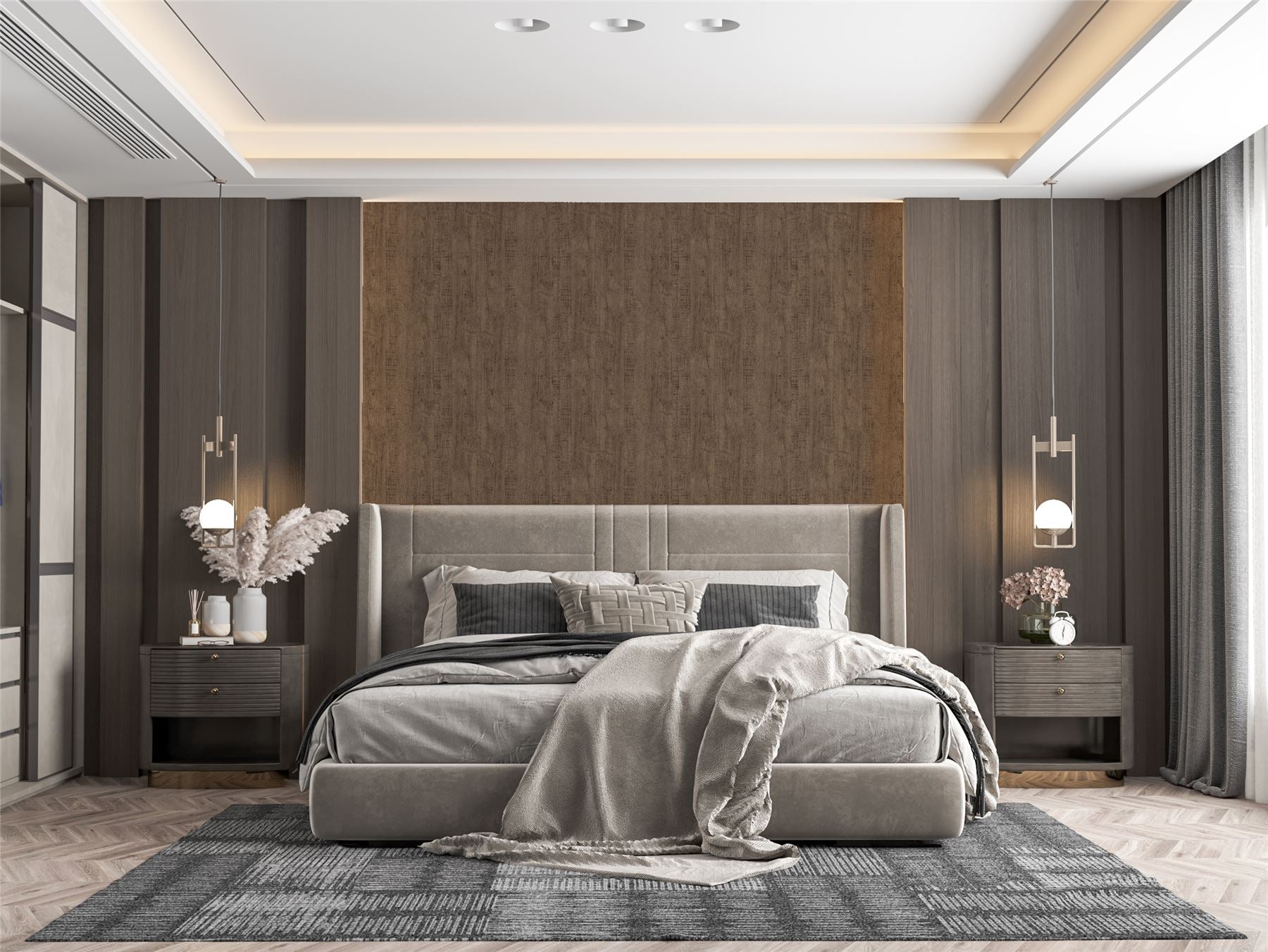 Luxe Timber Wallpaper sw6