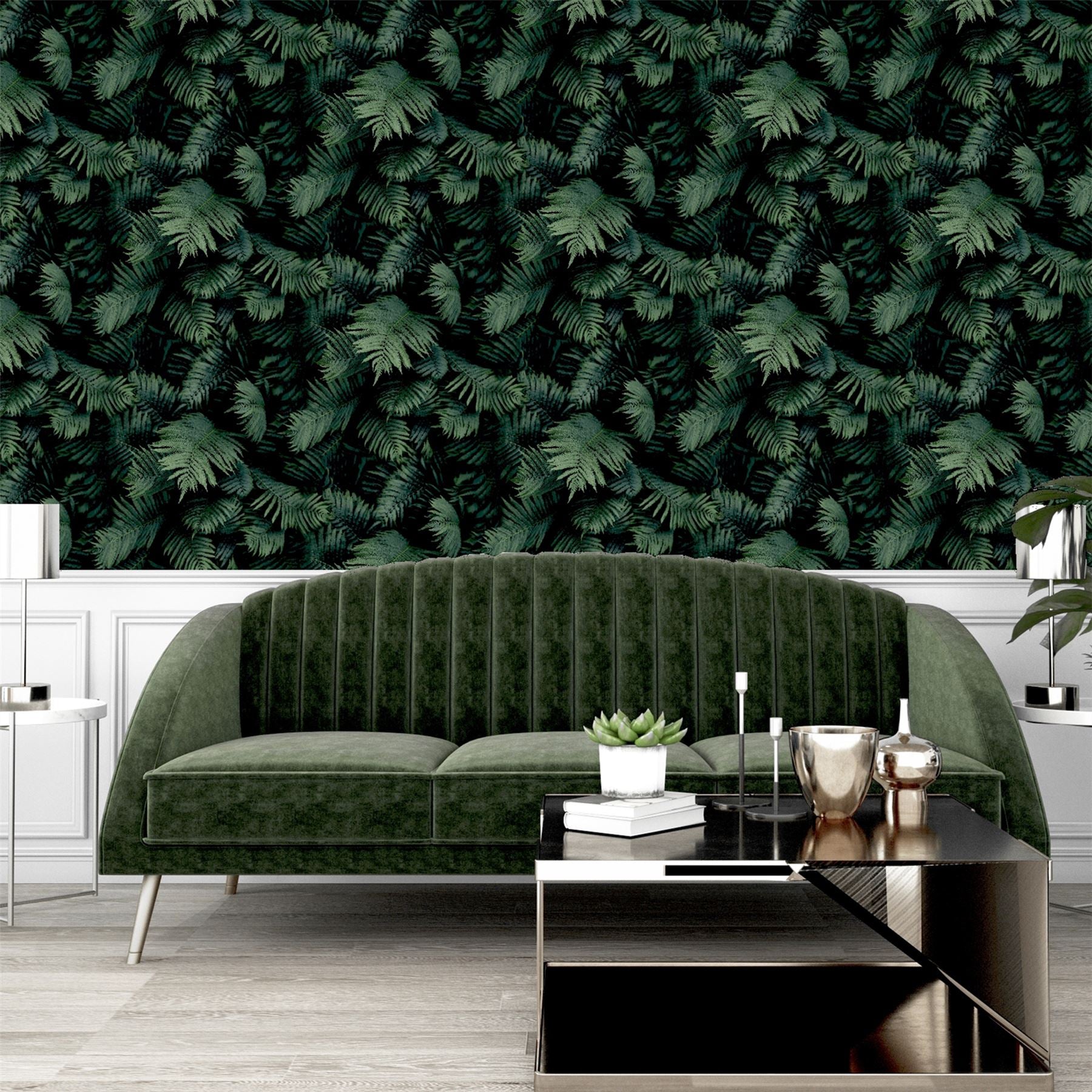 Fern Wall Green