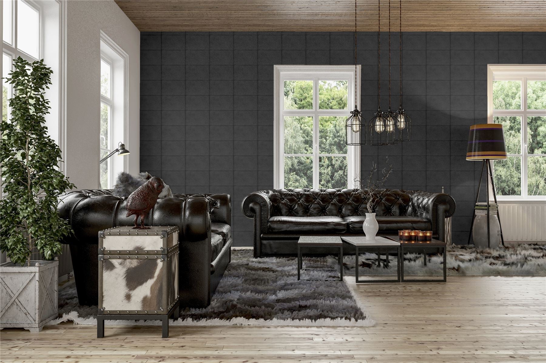 Urban Block Wallpaper