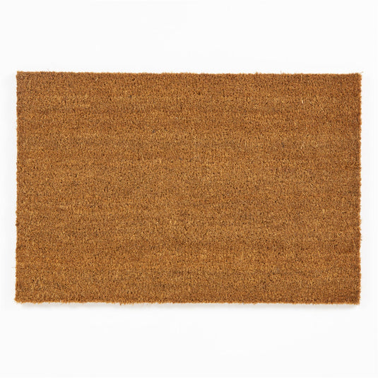 Astley Plain PVC Backed Coir 40x60cm Natural Doormat