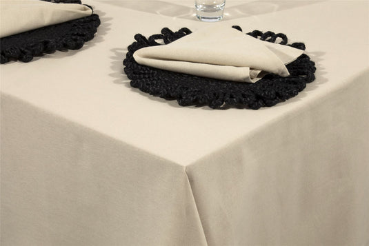 Thames Jute Star 36x36cm Black Set of 2 Placemats