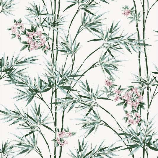 Bamboo & Blossom White sw12