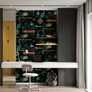 Gamer Multicolured Wallpaper