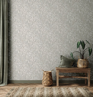 Venice Scroll Ivory/Taupe Wallpaper