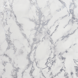 Carrara Marble White/Silver ArtiStick